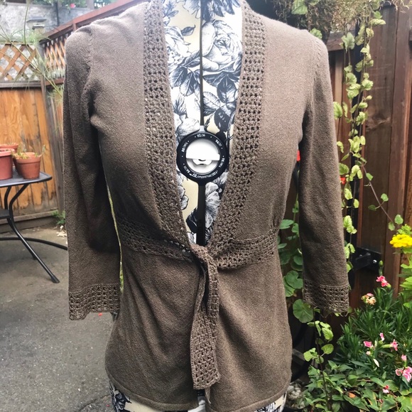 Denver Hayes Light Brown Cardigan - Picture 1 of 4